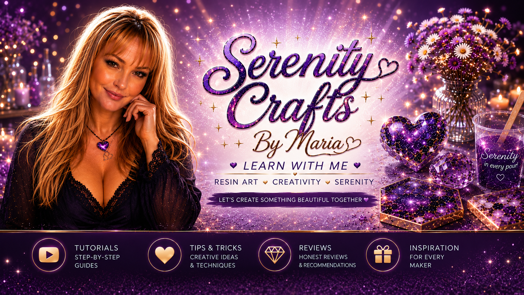 Serenity Crafts By Maria — learn with me